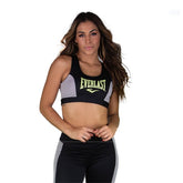 Top Everlast Color Blocking - Preto / Cinza - Feminino
